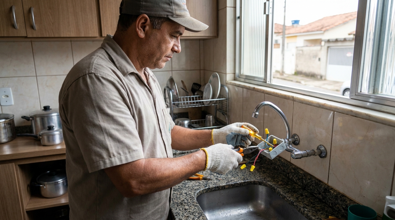 Adequação de Ponto Elétrico em Gravataí‑RS