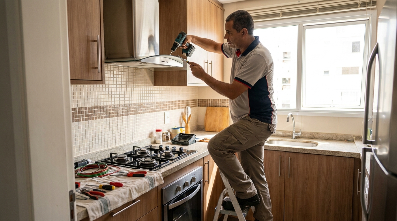 Instalação de Exaustor em Gravataí‑RS